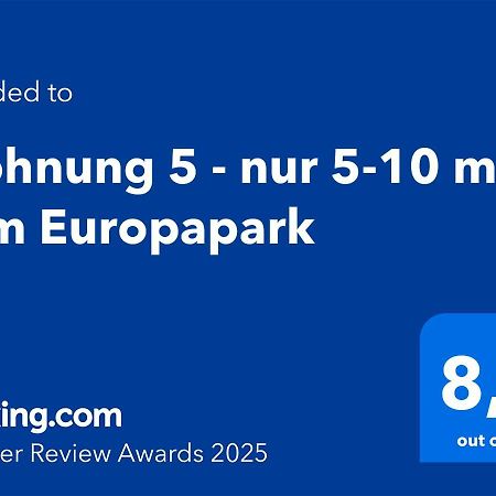 Wohnung 5 - Nur 5-10 Min Vom Europapark Ettenheim Extérieur photo